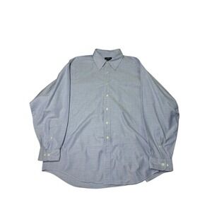 Brooks Brothers 346 Men's XL Light Blue Long Sleeve Button Down Shirt Supima